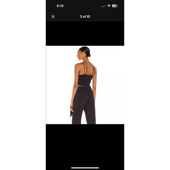 Free People Beach Boho Mineral Bath Nikki Crop Side Tie Tank Top ONLY Size S - Picture 4 of 4